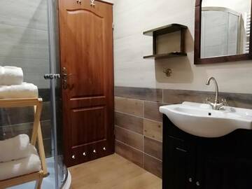 Фото номера Двухместный номер с 1 кроватью и общей ванной комнатой Проживание в семье Mały Dworek г. Rymanów 6
